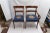 Wood Mahogany Finish Dining Chairs With Floral Needlepoint Seats Set of 4 For Sale - Image 7 of 12