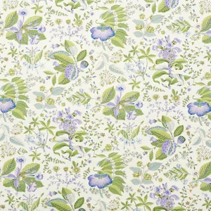 Schumacher Pomegranate Botanical Wallpaper in Purple , Sample
