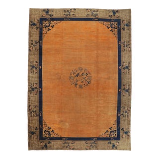 Antique Chinese Peking Wedding Rug - 11'01 X 15'05 For Sale