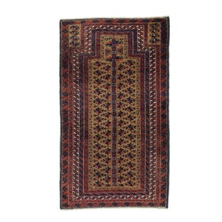 Vintage Balouch Rug 3'0'' X 5'4'' For Sale