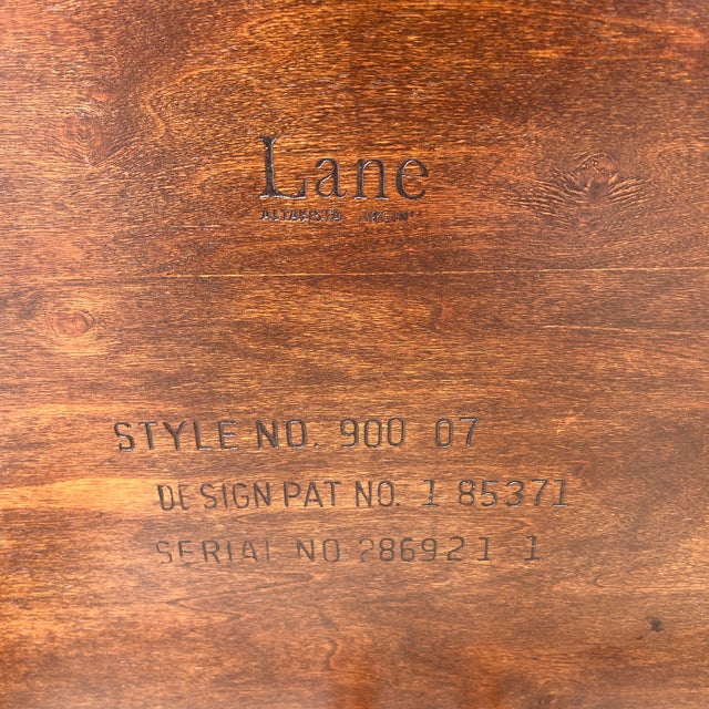 A Pair of Newly Refinished Mid Century Modern Side Tables by Lane Acclaim Circa 1960s For Sale - Image 18 of 18