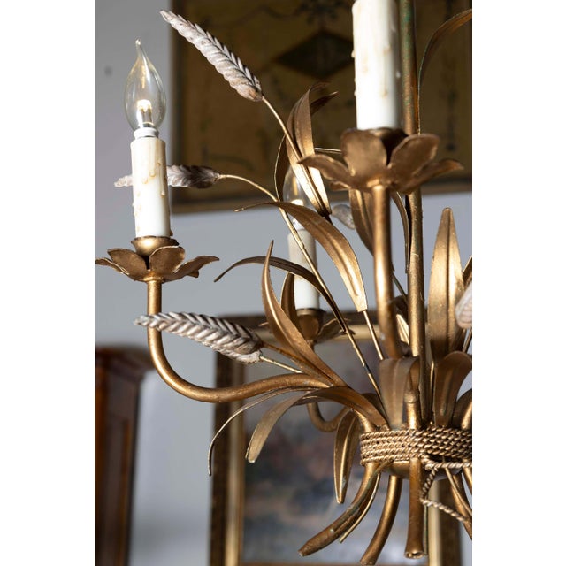 Mid 20th Century Mid 20th Century French Chandelier - Inspired By Coco Chanel For Sale - Image 5 of 8