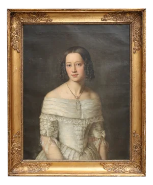 Johan Erik Lindh, Portrait, 1840, Oil on Canvas