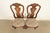 Kittinger Georgian Carved Mahogany Side Chairs or Dining Chairs, Pair For Sale In South Bend - Image 6 of 17
