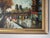 Brown Large Vintage French Impressionist Parisian Street Scene Oil on Masonite – Framed For Sale - Image 8 of 15