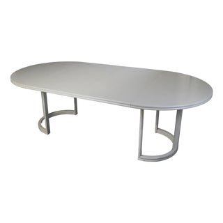 Vintage McGuire Extendable Dining Table – Hans Kaufeld Licensed Edition For Sale