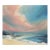 The Sound of the Ocean - Soft Pastel Tone Oceanscape Painting on Canvas Original Artwork by Charlotte Elizabeth For Sale