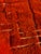Handmade Moroccan Mrirt Rug – Burnt Orange Wool Rug – Modern Textured Carpet For Sale - Image 10 of 10