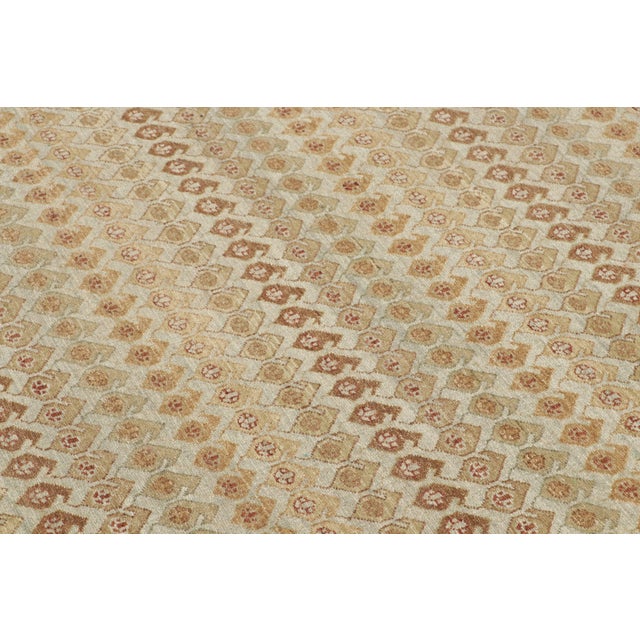 Rug & Kilim Modern Saraband Style Paisley Wool Rug, by Rug & Kilim, India For Sale - Image 4 of 9