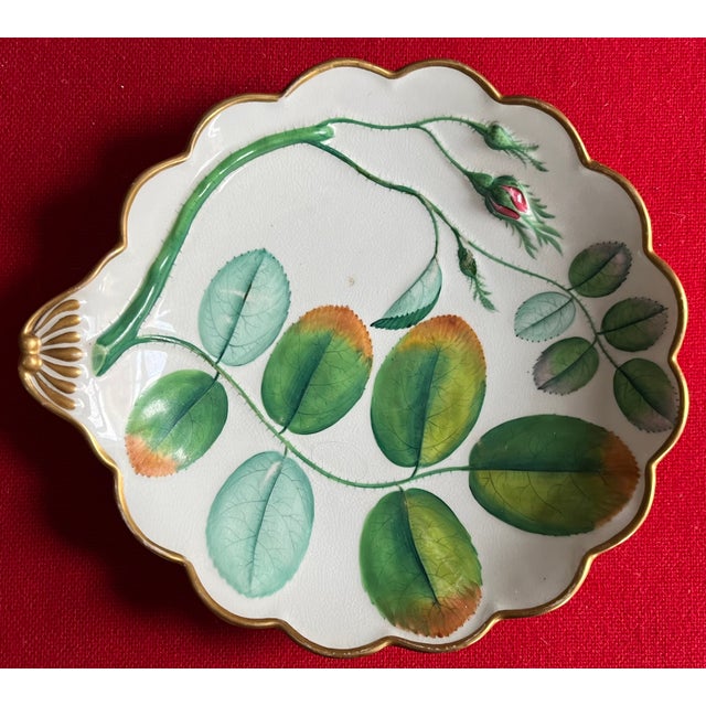 Antique 19th Century English Worcester Porcelain Blind Earl Serving Dish For Sale - Image 10 of 12