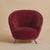 Mid-Century Modern Italian Red Armchair by Guglielmo Veronesi for ISA Bergamo, 1950s - 2 Available For Sale - Image 3 of 13