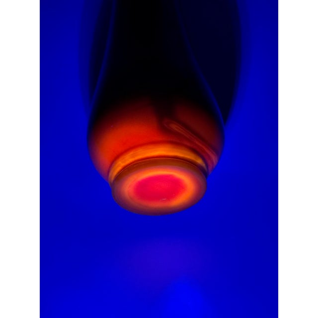Glass Vintage Le Smith Bittersweet Smoothie Vase - 20"h For Sale - Image 7 of 7