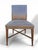 Baker Furniture Brown Leather Dining Chair Set of 7. Supported by a rich mahogany x cross base. A set of seven dining...