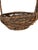 Vintage Natural Vine and Pinecones Stag Deer Basket For Sale - Image 4 of 8