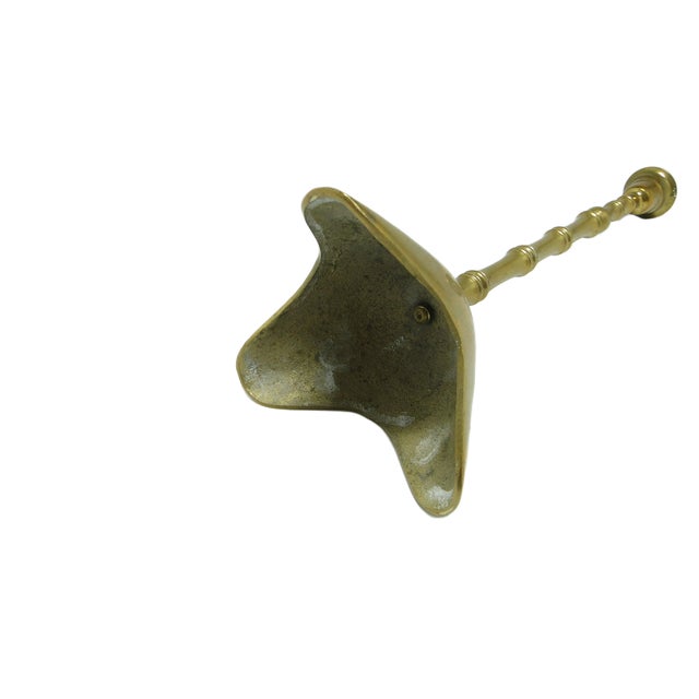 Metal Brass Candlestick, India, 1980s For Sale - Image 7 of 8