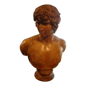 19th Century Italian Terracotta Bust of a Classical Male