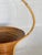 1970s Vintage Italian Large Reed Bamboo Flower Basket, 1970s For Sale - Image 5 of 9