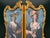 Wood 1960 French Louis XVI Gold Beech Room Divider Screen 2-Panel For Sale - Image 7 of 17