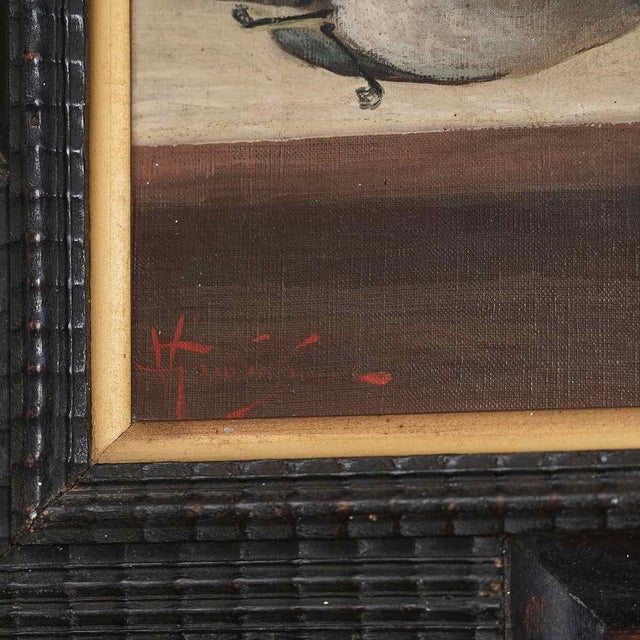 Framework Height: 72 Width: 91 This piece is attributed to the mentioned designer/maker. It has no attribution mark and no...