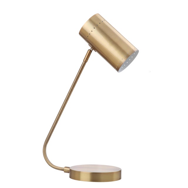 2020s Mid Century Inspired Task Lamp - Gold For Sale - Image 5 of 5