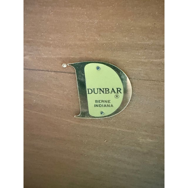 Brown Edward Wormley for Dunbar Olive Burl Dining Table Model D08 W/ Two Leaves – 1973 For Sale - Image 8 of 9