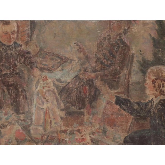 Soviet Children Portraits Oil Painting Original Ukrainian Artist Sokolovsky G. 100-132 1960s For Sale - Image 4 of 6