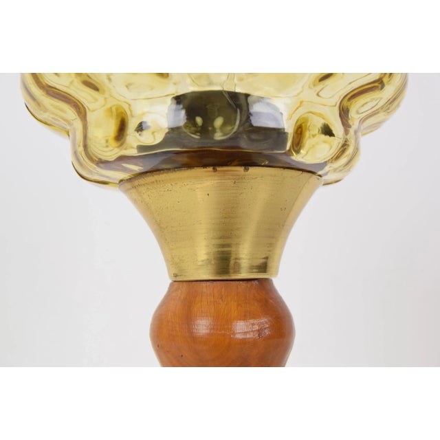 1960s Mid-Century Czech Table Lamp, 1960s For Sale - Image 5 of 13