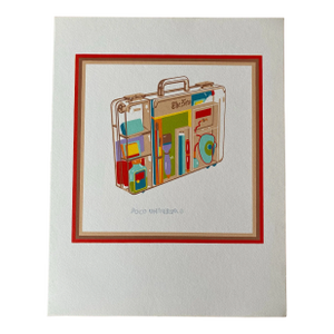 Luca Alinari Original 1970’s Lithograph Print, Contemporary, Abstract, Modern