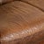 20th Century English Vintage Brown Leather Chesterfield Three Seat Sofa For Sale - Image 11 of 14
