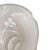 Glass Early 20th Century Victorian Wheel Cut Frosted Glass Floral Oil Lamp Fluted Hurricane Shade Chipped For Sale - Image 7 of 7