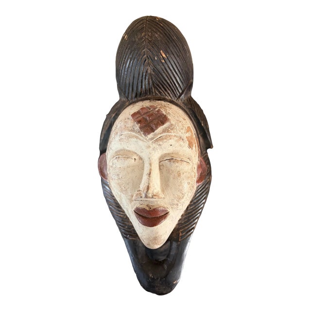 Punu Mask 20th Century For Sale