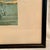 Blue Framed 70 Year Old Reproduction Woodblock Print of "The Outskirts of Koshigaya in Musashi Province For Sale - Image 8 of 12