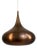 Pendant Lamp in Copper by Jo Hammerborg for Fog & Mørup, Denmark, 1960s For Sale