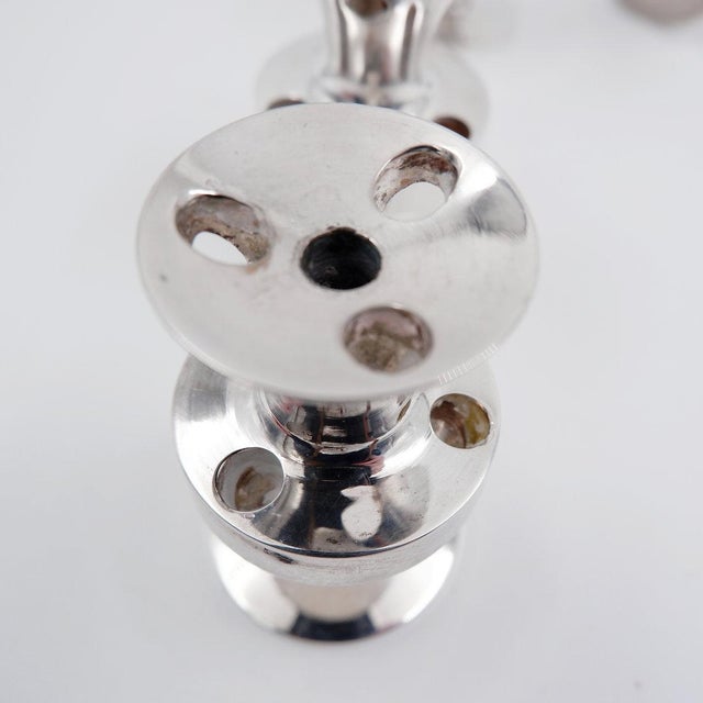 Vintage Candlesticks by Erik Jörgensen, Denmark, 1950s, Set of 4 For Sale - Image 4 of 10