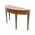 ETHAN ALLEN Newman Collection Mahogany Sunburst Traditional Federal Hepplewhite Style 56" Demilune Sofa Table 34-9401...