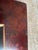Red Aesthetic Movement Decorated Lacquer Mirror, Late 19th Century For Sale - Image 8 of 11