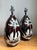 Early 21st Century Vintage Floral Ceramic Table Lamps - Pair For Sale - Image 5 of 13