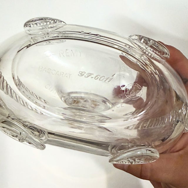 Glass Authentic Louis XIII Rémy Martin Baccarat Crystal Decanter With Original Stopper For Sale - Image 7 of 7