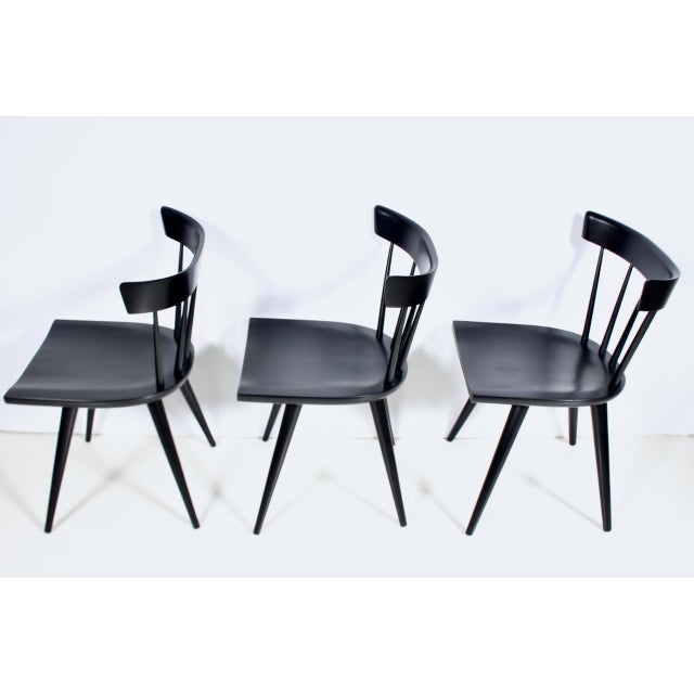 Paul McCobb Set of 8 Attributed to Paul McCobb Planner Group Black Dining Side Chairs For Sale - Image 4 of 18