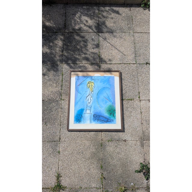 Charles Sorlier, Jacob's Ladder, 1960s, Glass & Wood & Paper For Sale - Image 9 of 9