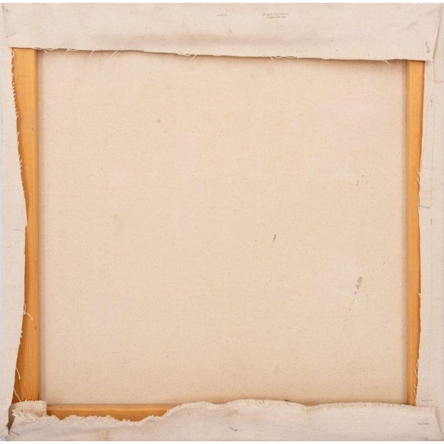 Late 20th Century Domenick Capobianco Abstraction Oil on Canvas For Sale - Image 5 of 6