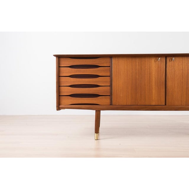 Wood Teak Sideboard from Brødrene Sörheim, Norway, 1960s For Sale - Image 7 of 14