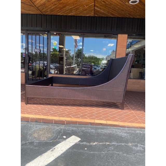 McGuire McGuire San Francisco King Size Bedframe For Sale - Image 4 of 6