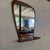 Vintage Danish Teak Mirror with Shelf, 1960 For Sale - Image 5 of 6