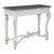 Late 19th Century William Kent Style English Hall or Console Table. White With Marble Top For Sale