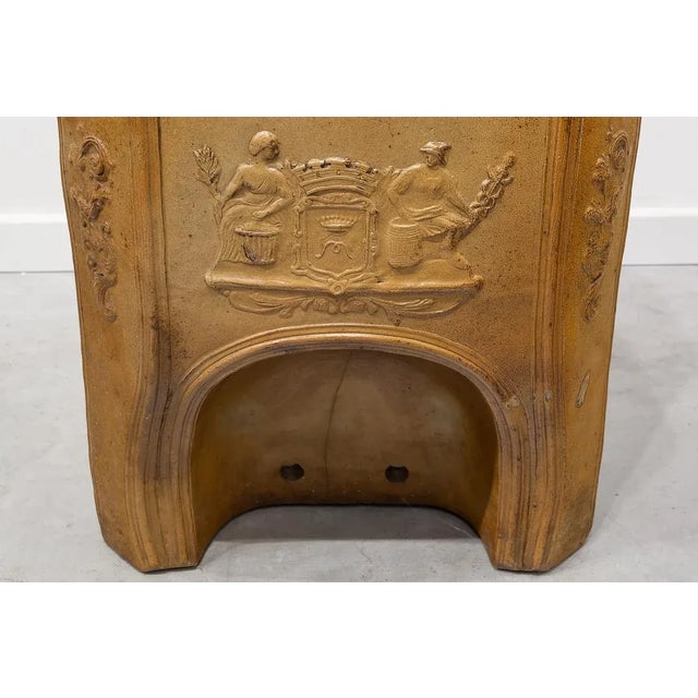 Brown Large 19th Century French Neoclassical Terracotta Pot For Sale - Image 8 of 11