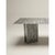 Metal Fold Rectangular Table in Stainless Steel by Metalmorphosis Studio For Sale - Image 7 of 8