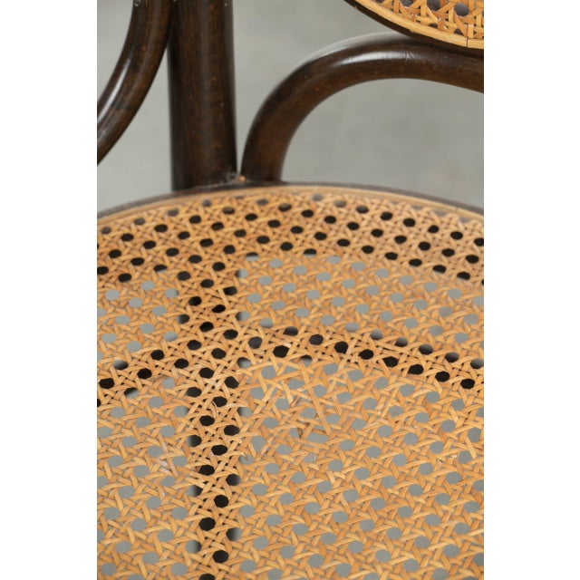 Vintage Long John Webbing Dining Chairs from Thonet, Set of 2 For Sale - Image 11 of 13