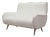 Vintage Italian White Sofa, 1970s For Sale