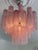 Pink Bold Eclectic Pink Murano Chandeliers, Set of 2 For Sale - Image 8 of 10